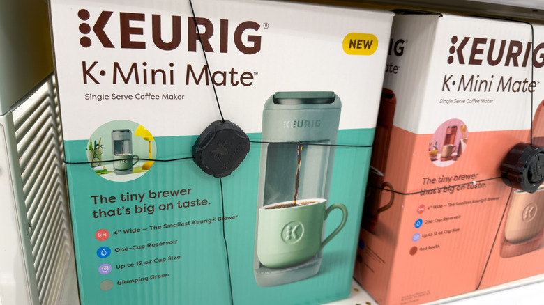 Keurig K-Mini Mate in a box