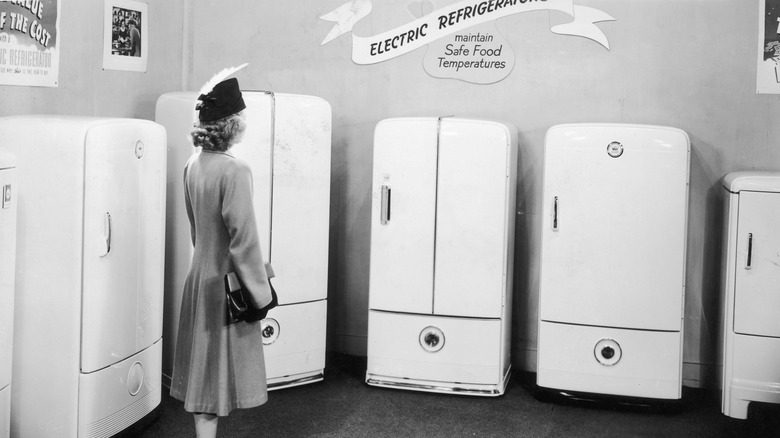 Vintage Frigidaire refrigerators