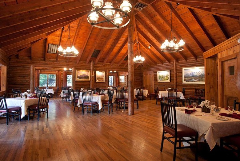 Jenny Lake Lodge Dining Room, Moose, Wy.