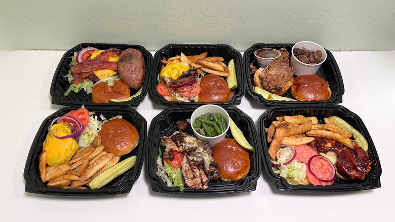 Texas Roadhouse sandwiches and burgers