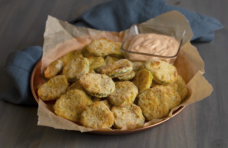 Super Bowl Food Ideas - Air Fried Pickles