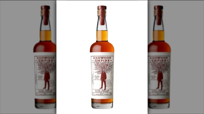 A bottle of Redwood Empire Pipe Dream Bourbon
