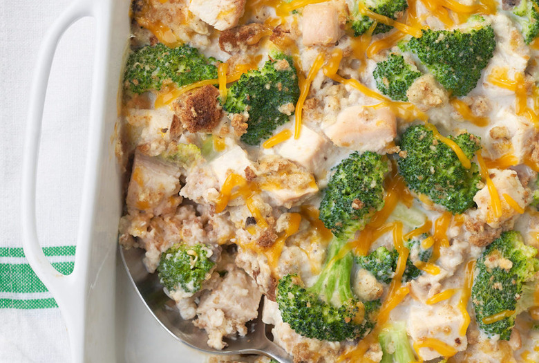 Turkey and Stuffing Casserole