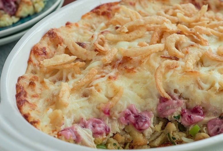 Thanksgiving Leftover Turkey Casserole