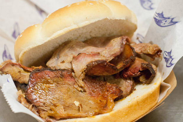 Brisket Sandwich: Sections 101 and 123