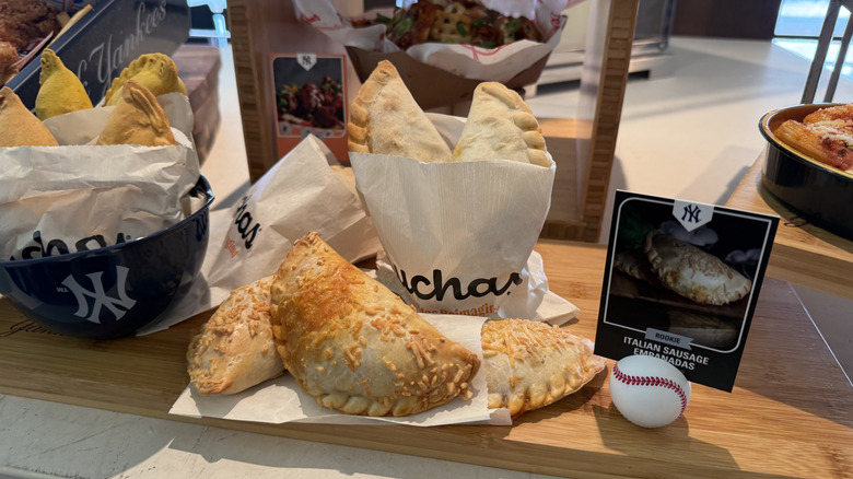 Nuchas Empanadas on display