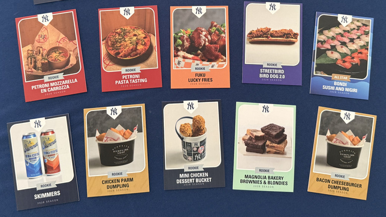 Concessions trading cards