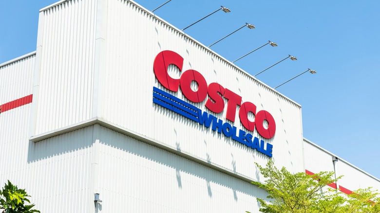 Costco storefront signage