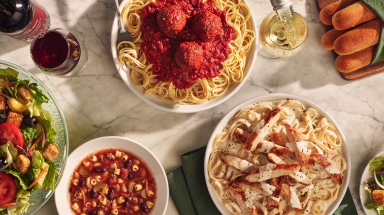 Olive Garden menu items