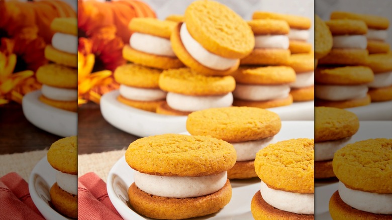 Walmart pumpkin sandwich cookies