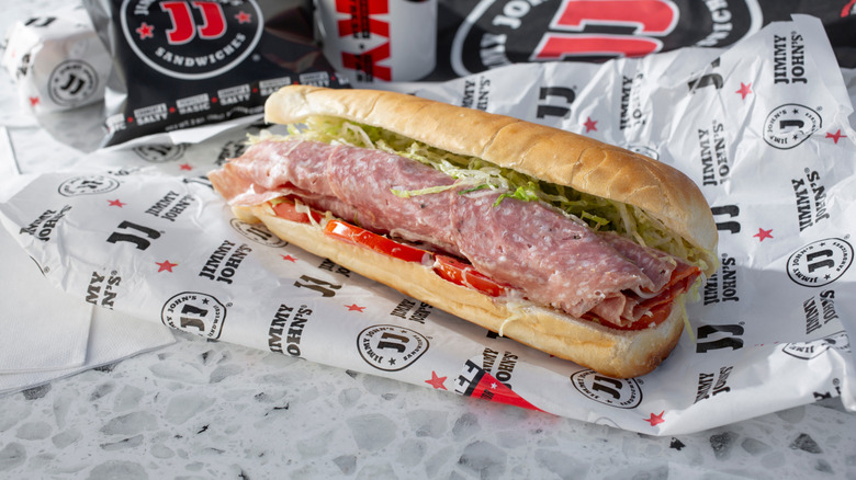 Jimmy John's sandwich