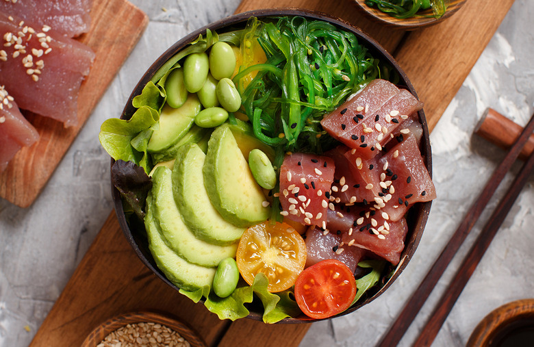 Poke bowls