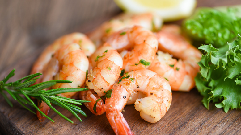 Lemon herb shrimp