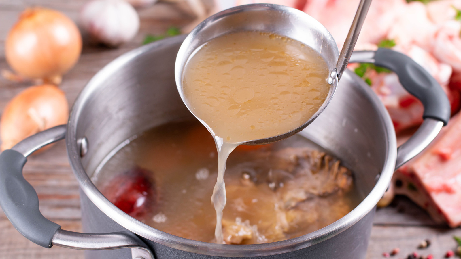 The Biggest Mistake You're Making While Cooling Stock Pots