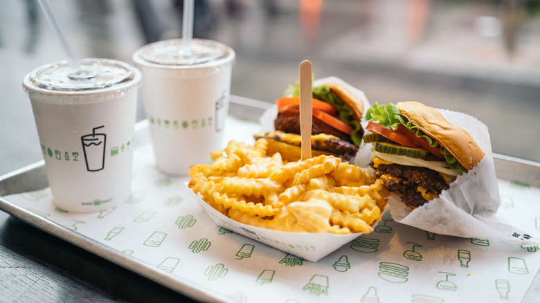 Shake Shack meal
