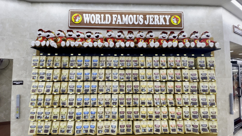 Jerky wall at Buc-ee's