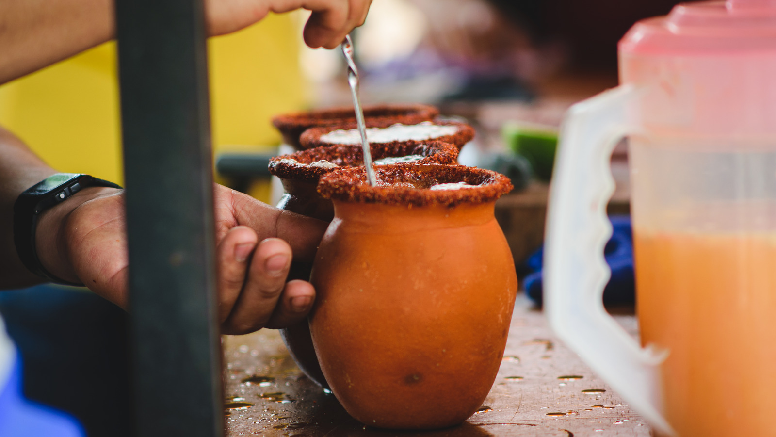 The Cantarito A Refreshing Mexican Cocktail Served In Huge Clay Pots