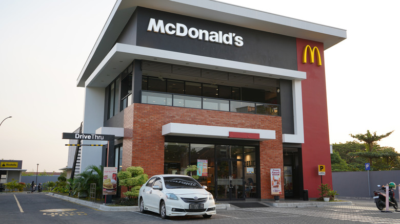 McDonald's drive thru