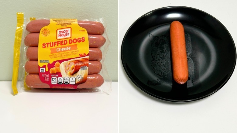 Oscar Mayer cheese-stuffed hot dogs