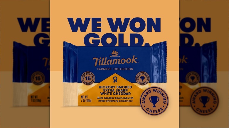 Tillamook awarding-winning cheddar package