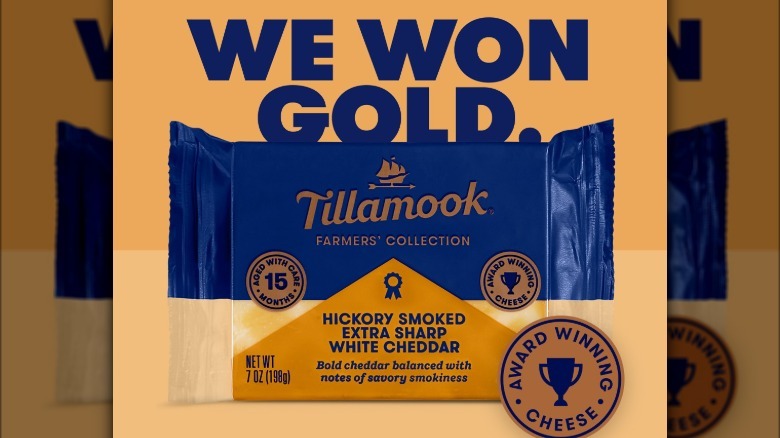 Tillamook award-winning cheddar package