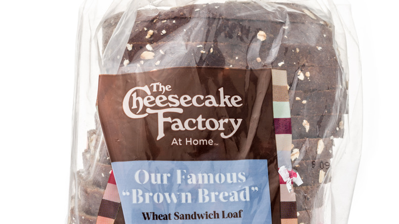 The Cheesecake Factory loaf of brown bread 