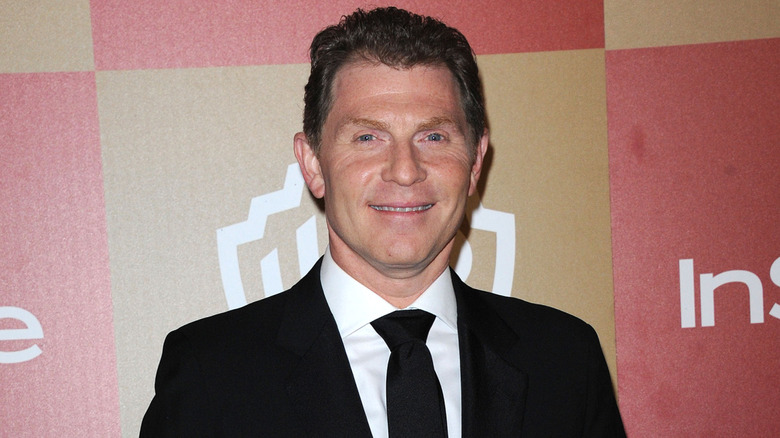 Closeup of Bobby Flay smiling