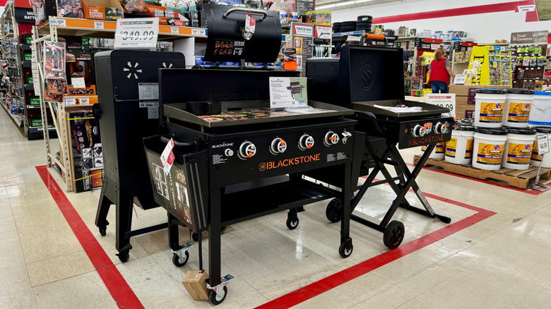 Blackstone griddle in a store