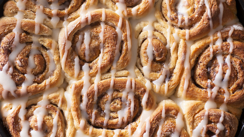frosted cinnamon rolls