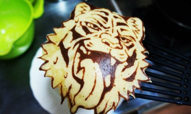 Coolest Pancake Art