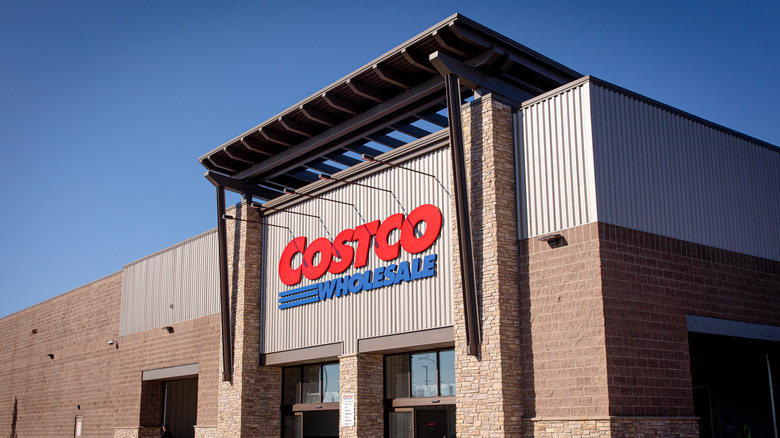 The exterior of a Costco Wholesale store