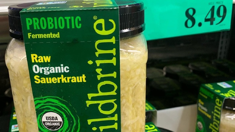 costco jar of sauerkraut