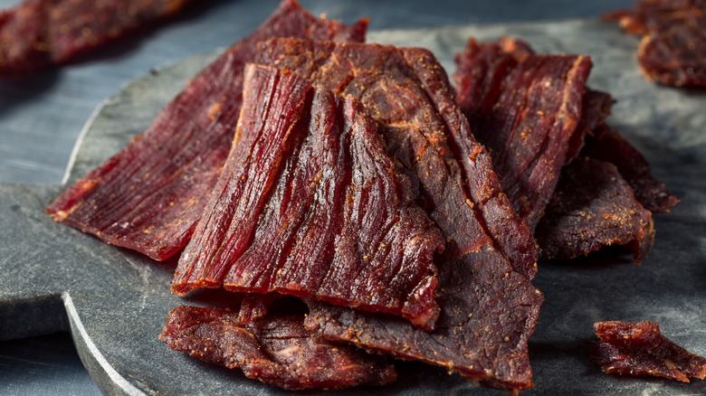 homemade beef jerky
