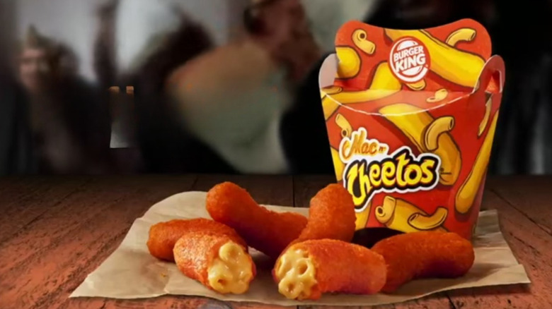 An order of Mac and Cheetos from Burger King