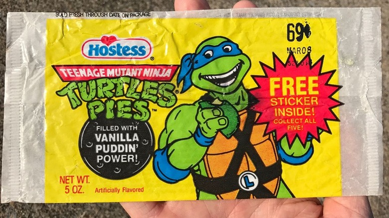 Hostess TMNT pie package