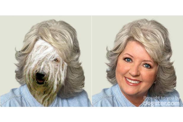 Paula Deen, restaurateur, author, and host of Paula's Home Cooking, Paula's Best Dishes, and Paula's Party: Komondor