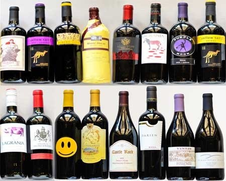 The Dueling Inexpensive Red Wine Line-Ups