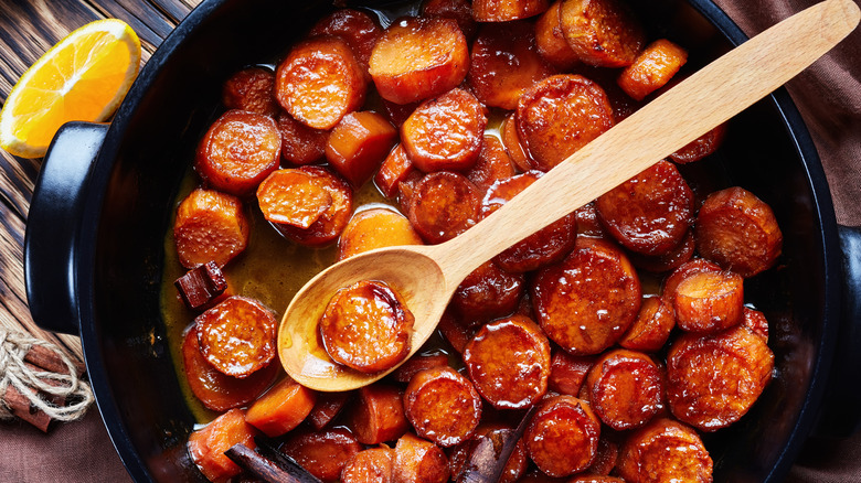 caramelized sweet potatoes