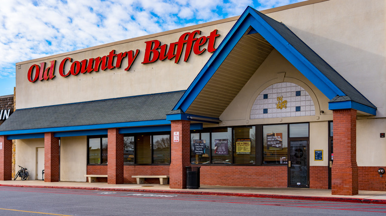 Exterior of an Old Country Buffet