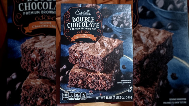 Aldi's Specially Selected Double Chocolate Brownie Mix