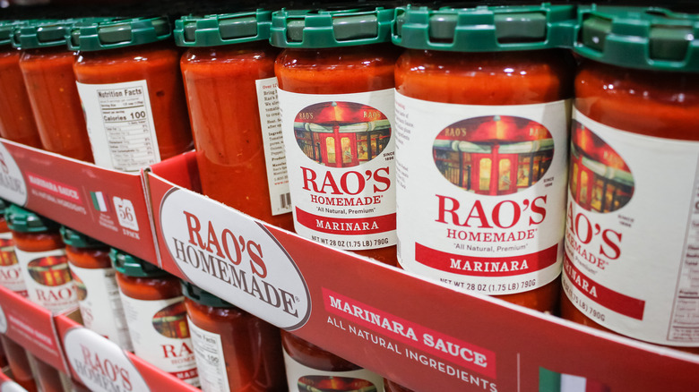 Rao's marinara sauce in store