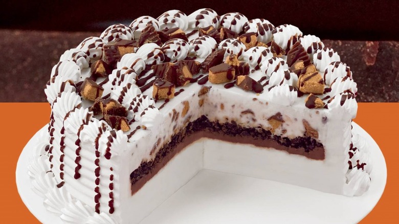 Dairy Queen Reeses Blizzard Cake