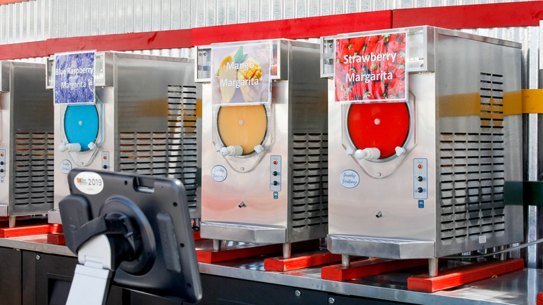 margarita machines premixing frozen cocktails