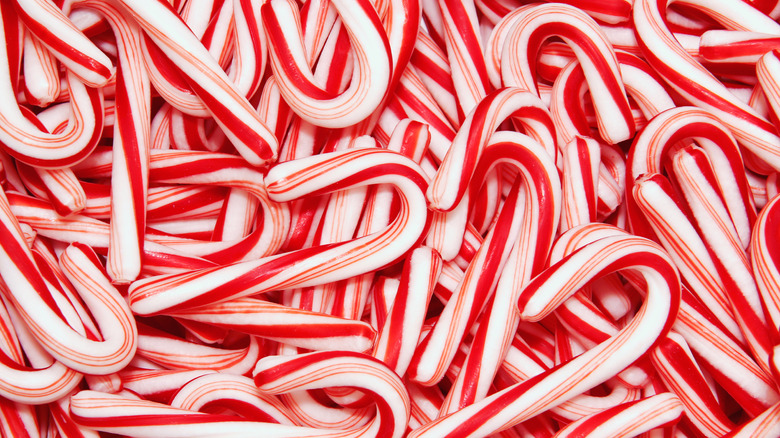 pile of candy canes