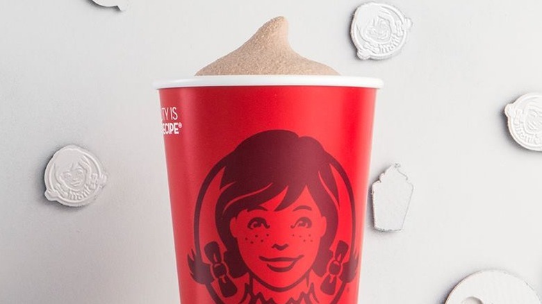 Wendy's chocolate frosty 