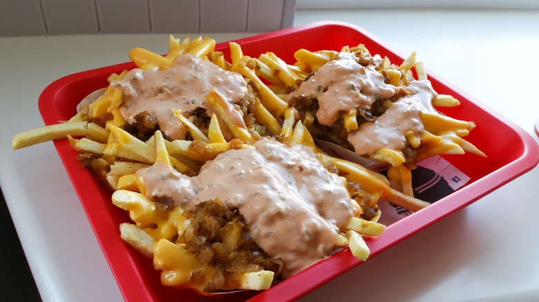 Animal Style fries from In-N-Out