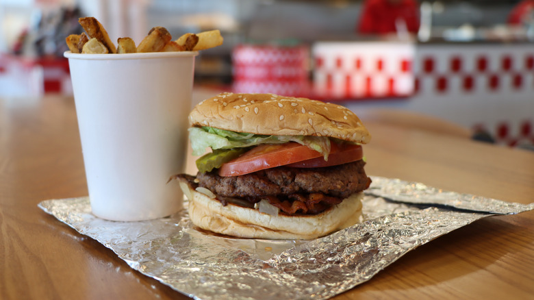 An order of Five Guys