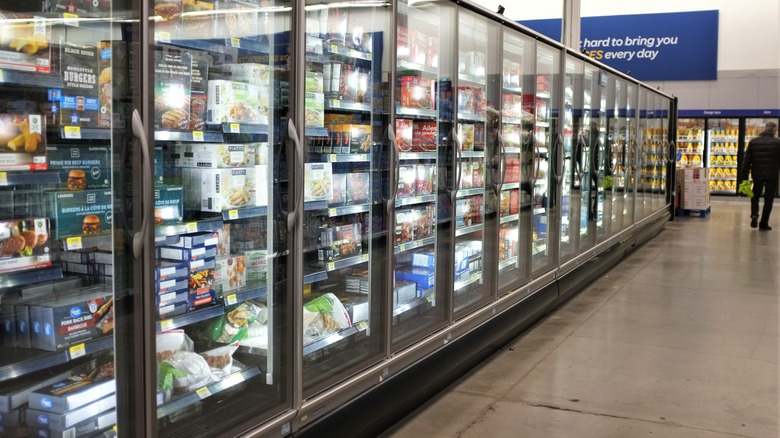 Walmart freezer section