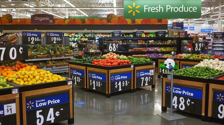 Walmart produce department 