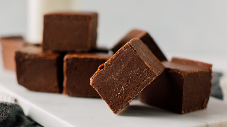 chocolate cubes